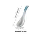 Gradient Blue Flat Spoon