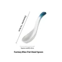Fantasy Blue Flat Spoon