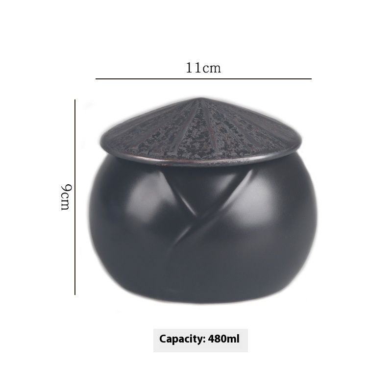 Black Body Silver Cap
