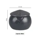 Black Body Silver Cap