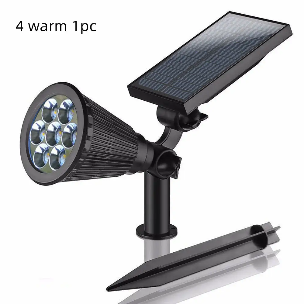 Outdoor Waterproof Super Bright Plug-in Landscape Courtyard Solar Spotlights