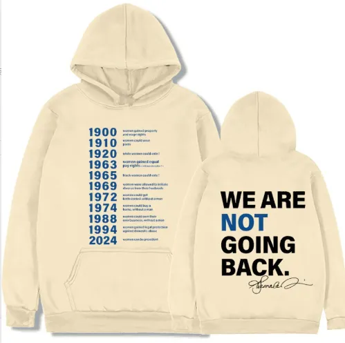 New European And American Letter Printed Hoodie Khaki - Shop at LoveMi
