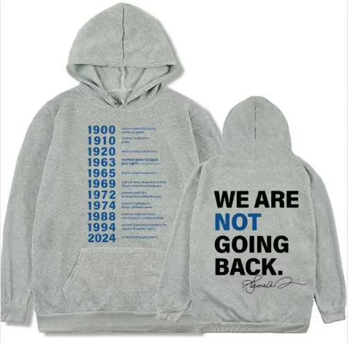 New European And American Letter Printed Hoodie Grey - Shop at LoveMi