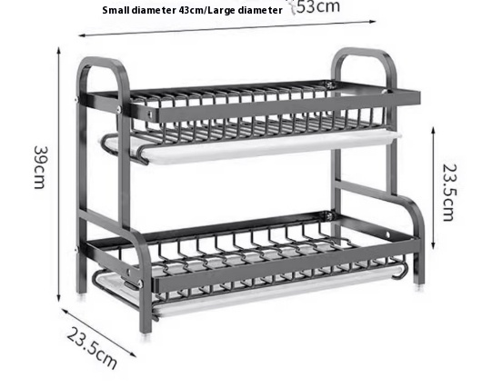 Title 3, Household Multi-functional Carbon Steel Double-...