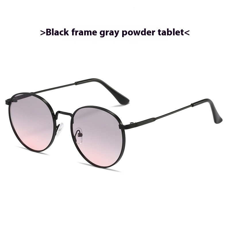 Black Frame Gray Powder Piece