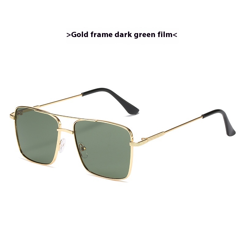 Gold Frame Dark Green Piece