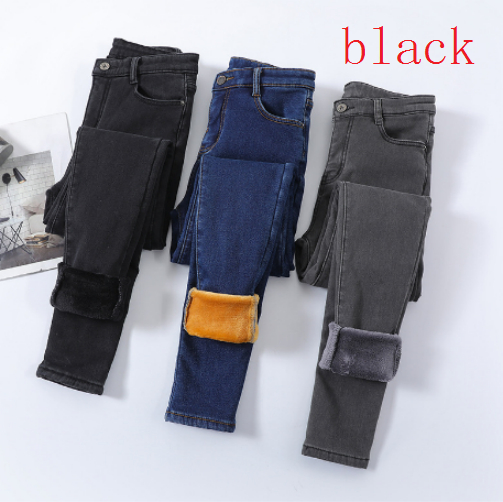 Black Cropped Velvet