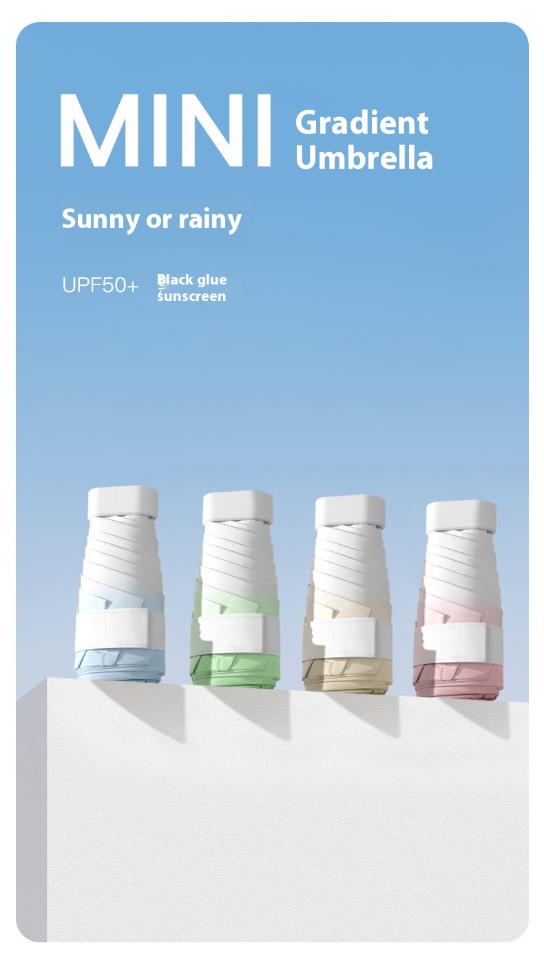 Title 7, Mini Sun And Rain Dual-purpose Sun Protection P...