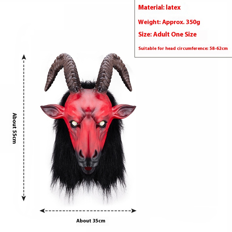 Title 1, Maschera da antilope realistica in lattice per ...