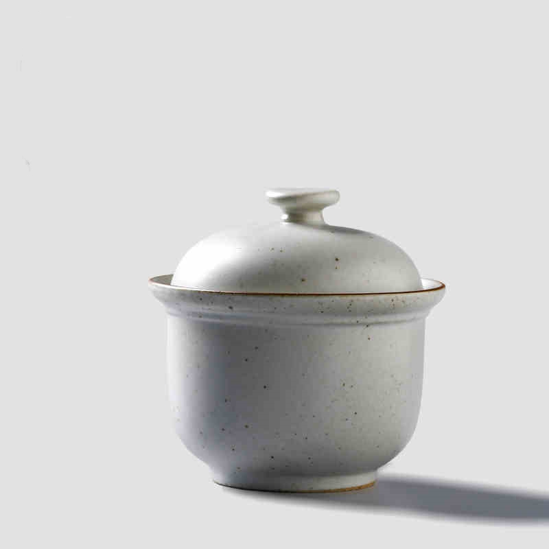 Title 5, Japanese Style Coarse Pottery Slow Cooker Turee...