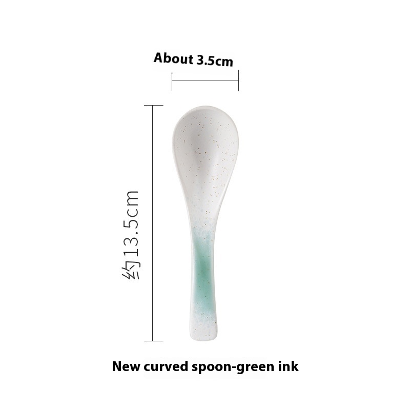 New Bent Spoon Green Ink