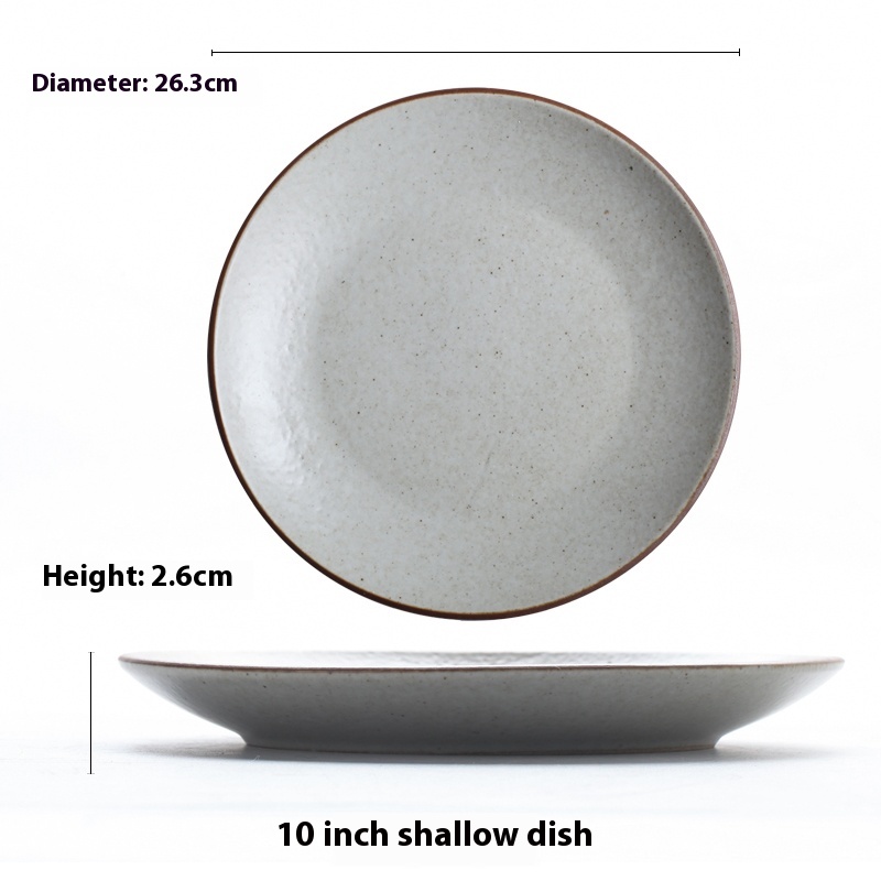 Title 3, Japanese Ceramic Western Cuisine Plate Steak Pl...