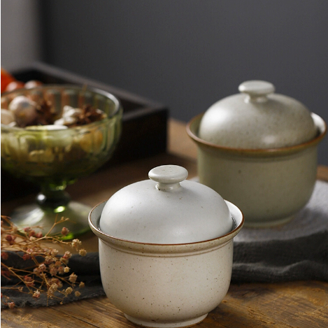 Title 1, Japanese Style Coarse Pottery Slow Cooker Turee...