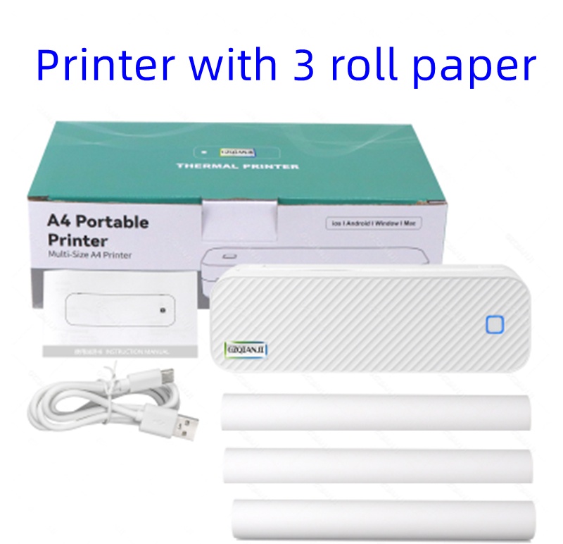 Printer With 1Roll Paper