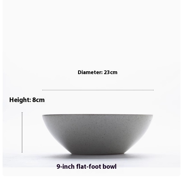 Title 4, Japanese Style Bowl Household Eating Ceramic Re...