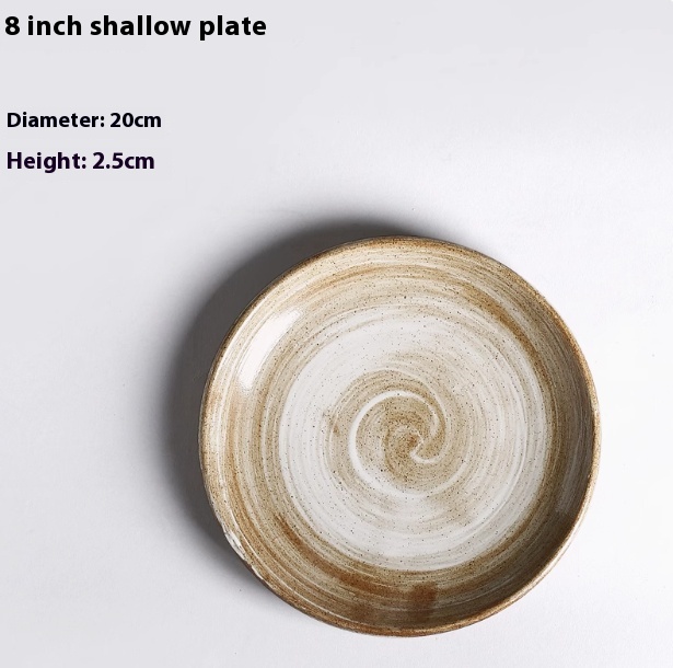 Title 1, Japanese Style Coarse Pottery Tableware Suite P...