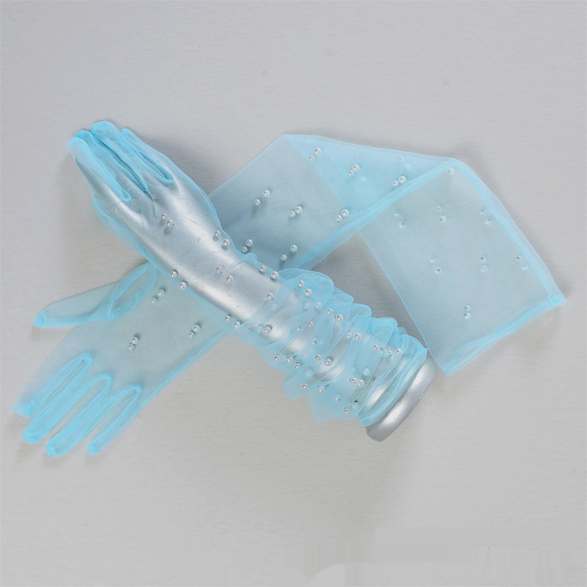 Water Blue With Finger