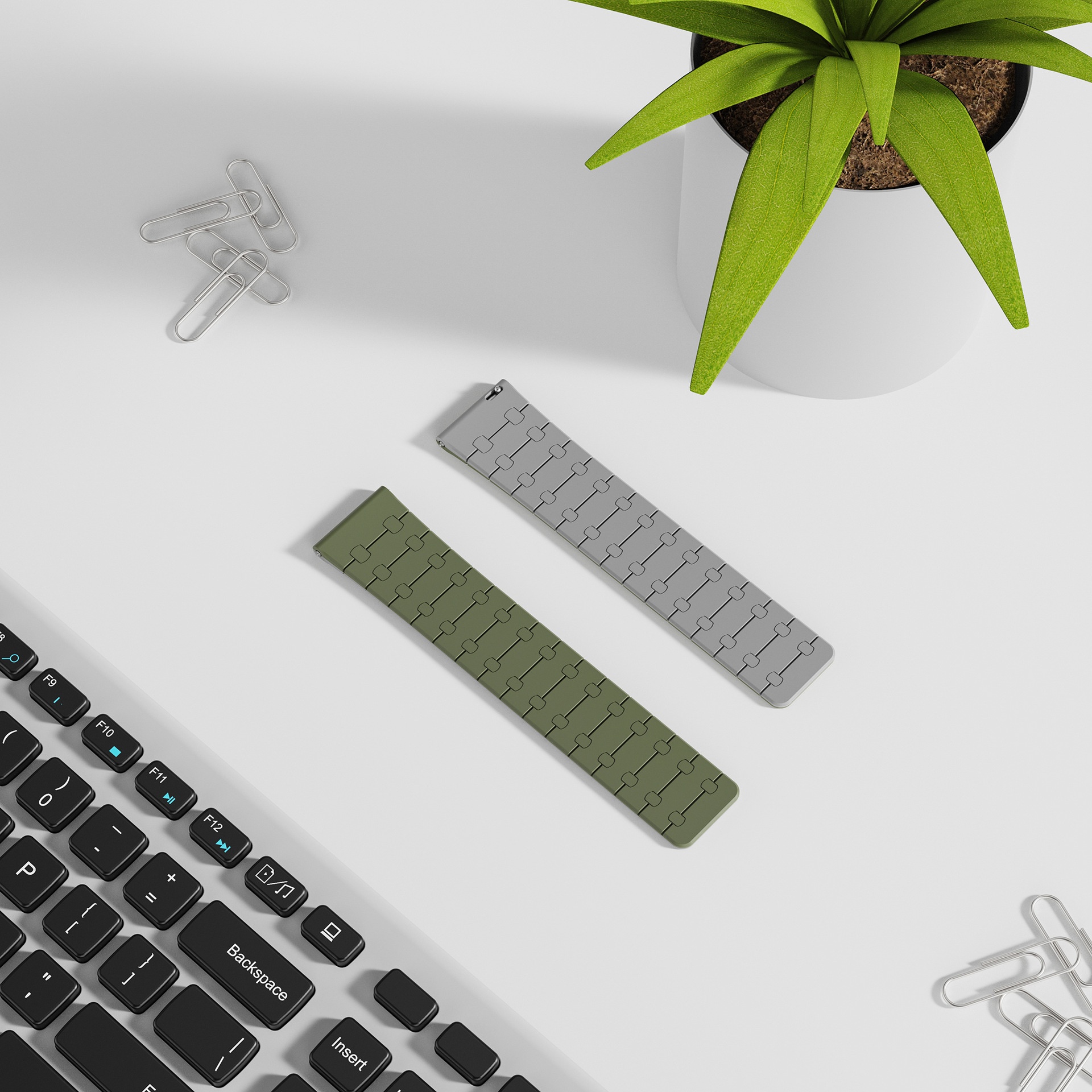 22mm Morandi Green Medium Gray