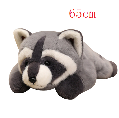 Gray Raccoon Doll