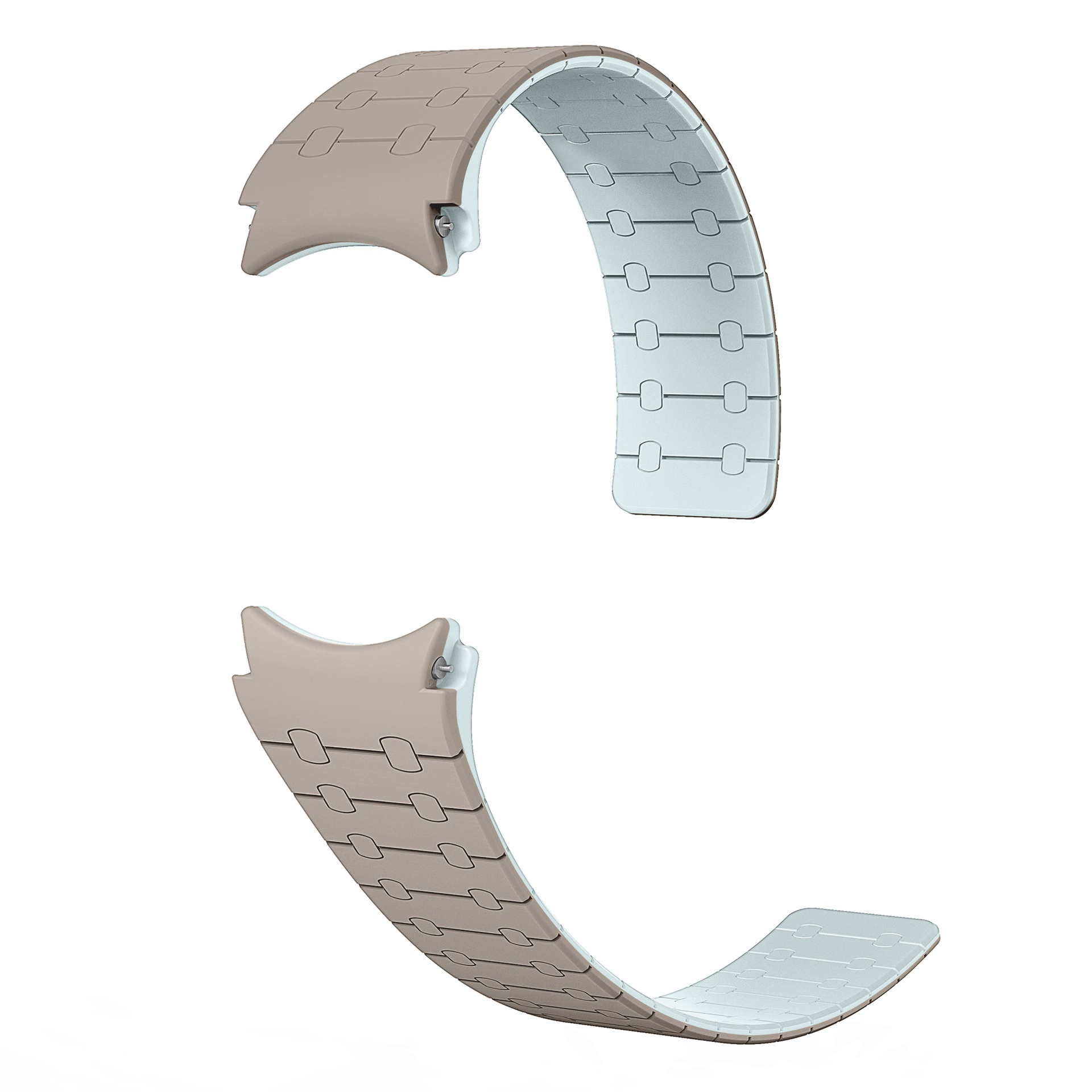 Crescent Khaki Light Cyan