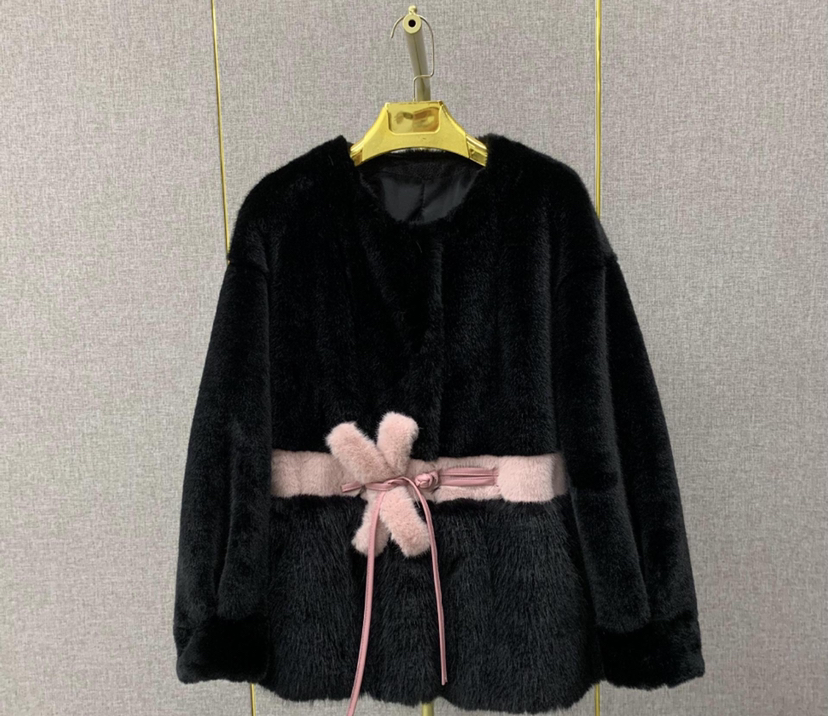 Black Pink Flower