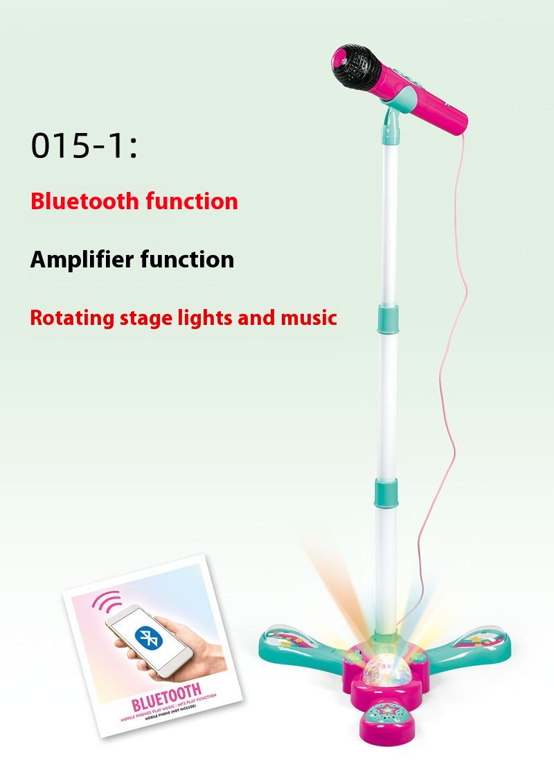 Title 2, Microphone Karaoke Plug MP3 Bluetooth Function ...