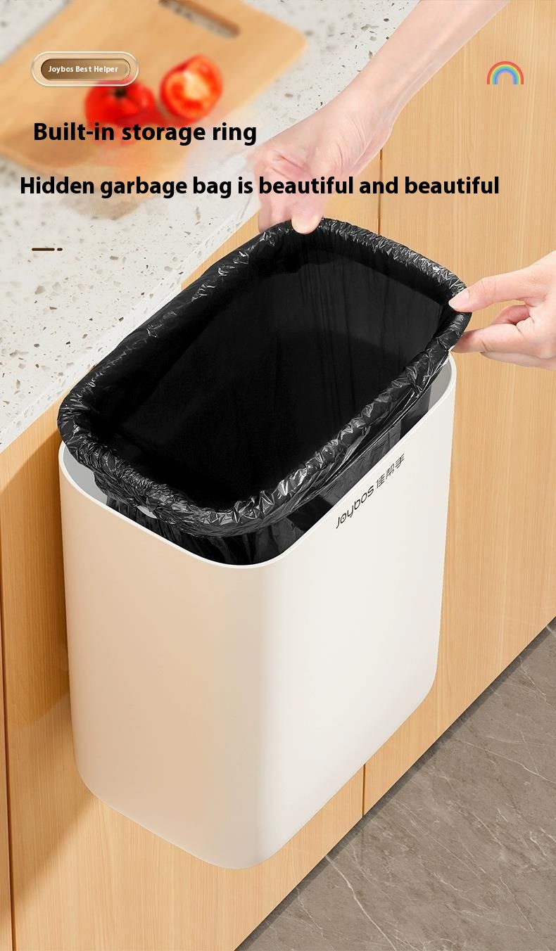 Title 7, Wall-mounted Household Large Capacity Trash Can...