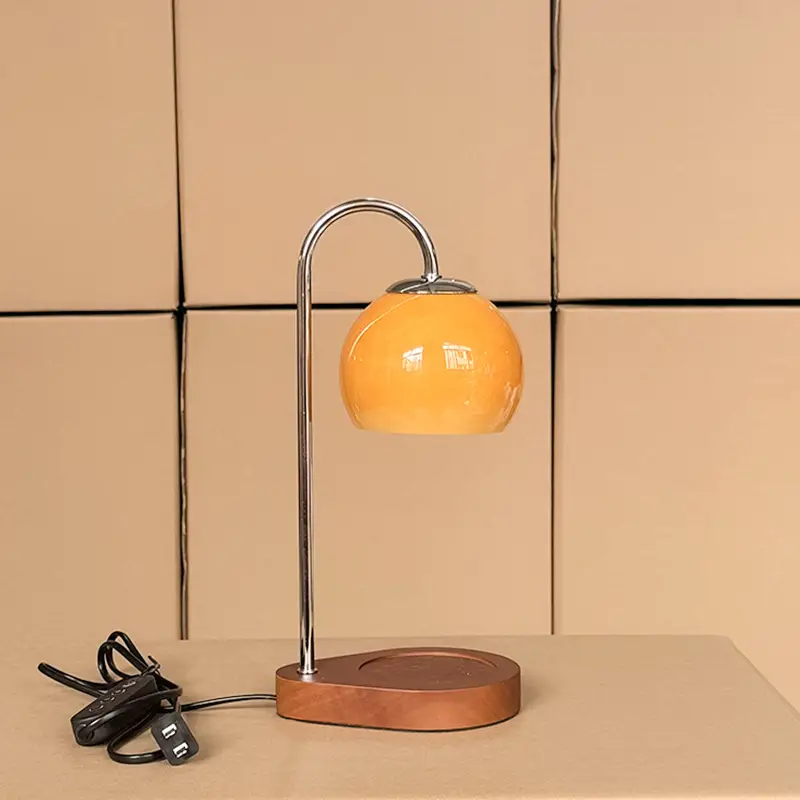 Log Timing Dimming Aromatherapy Wax Melting Candle Lamp