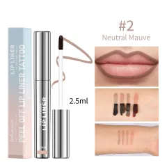 Matte Finish No Stain On Cup Hook Line Lip Stick - Neutral Mauve - View 1