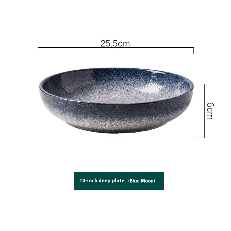 10inches Deep Plates Blue Moon