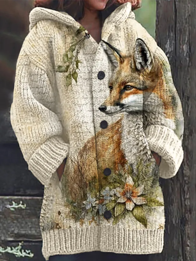 New Christmas Abstract Printed Casual Cloak Coat Twk8202408063 4Xl - Shop at LoveMi