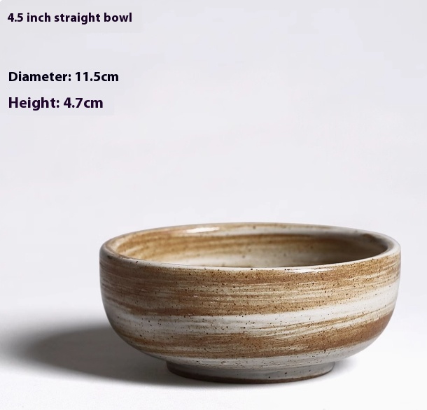 Straight mouth bowl