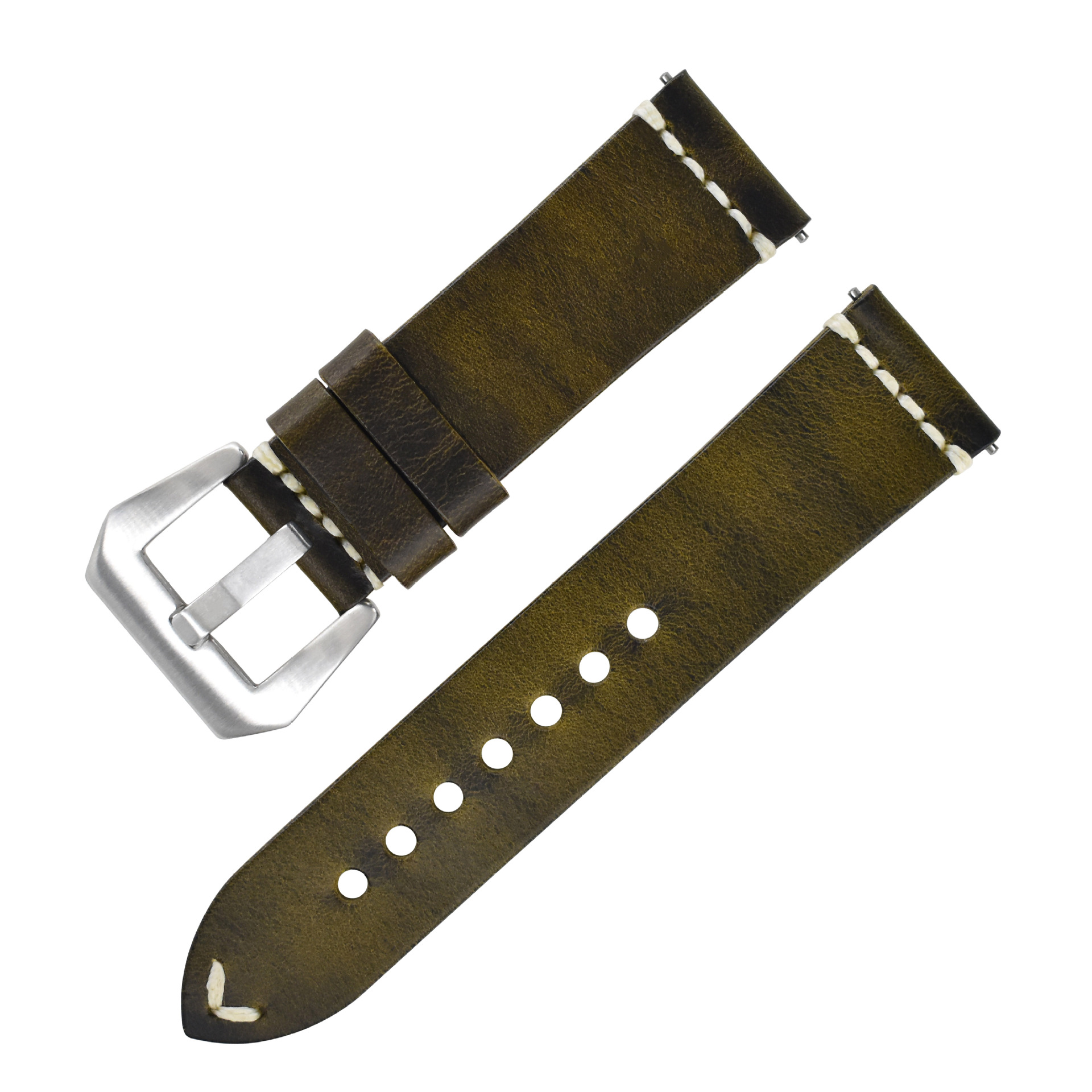 Green steel buckle