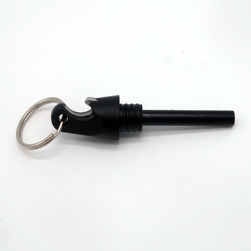 Compact, and reliable Black color bottle opener