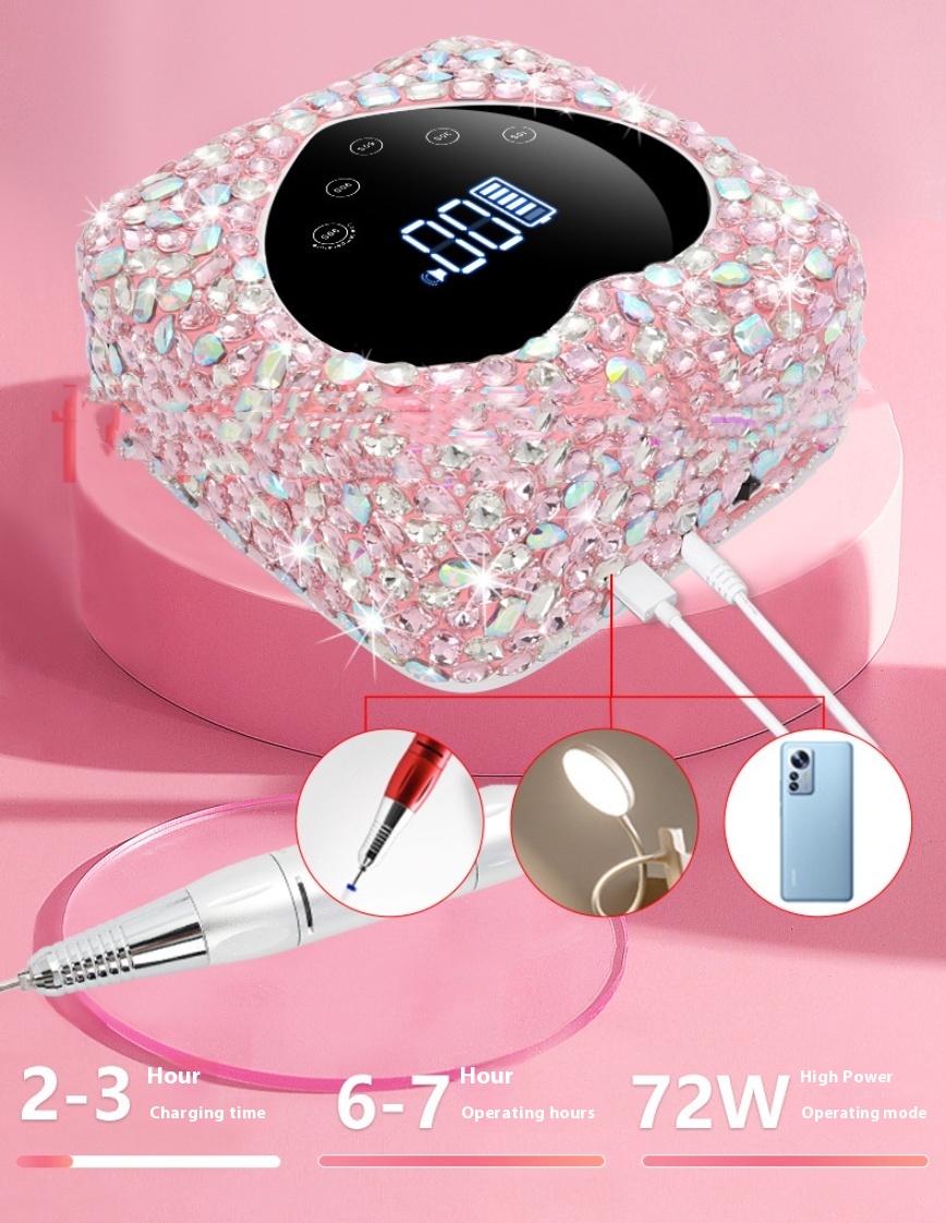 Title 2, Clay Craft Manicure UV Lamp 72W High Power Dryer