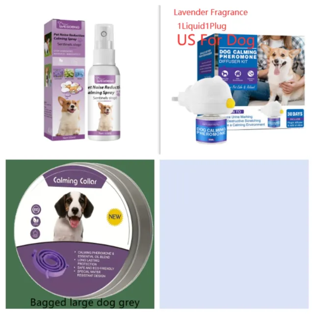 Pet Cat And Dog Anti stress Mood Soothing Agent Aromatherapy Diffuser Lavender Fragrance Set 1 - Shop at LoveMi