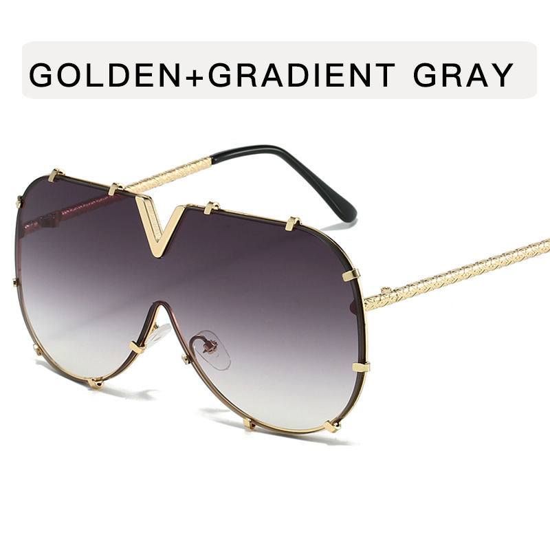 Gold Frame Double Gray