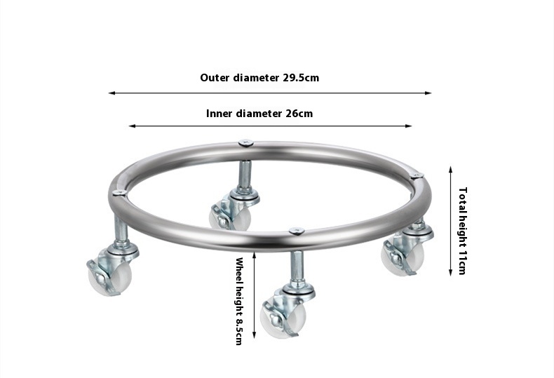 Title 7, Household Gas Cylinder Base Liquid Bracket Stor...