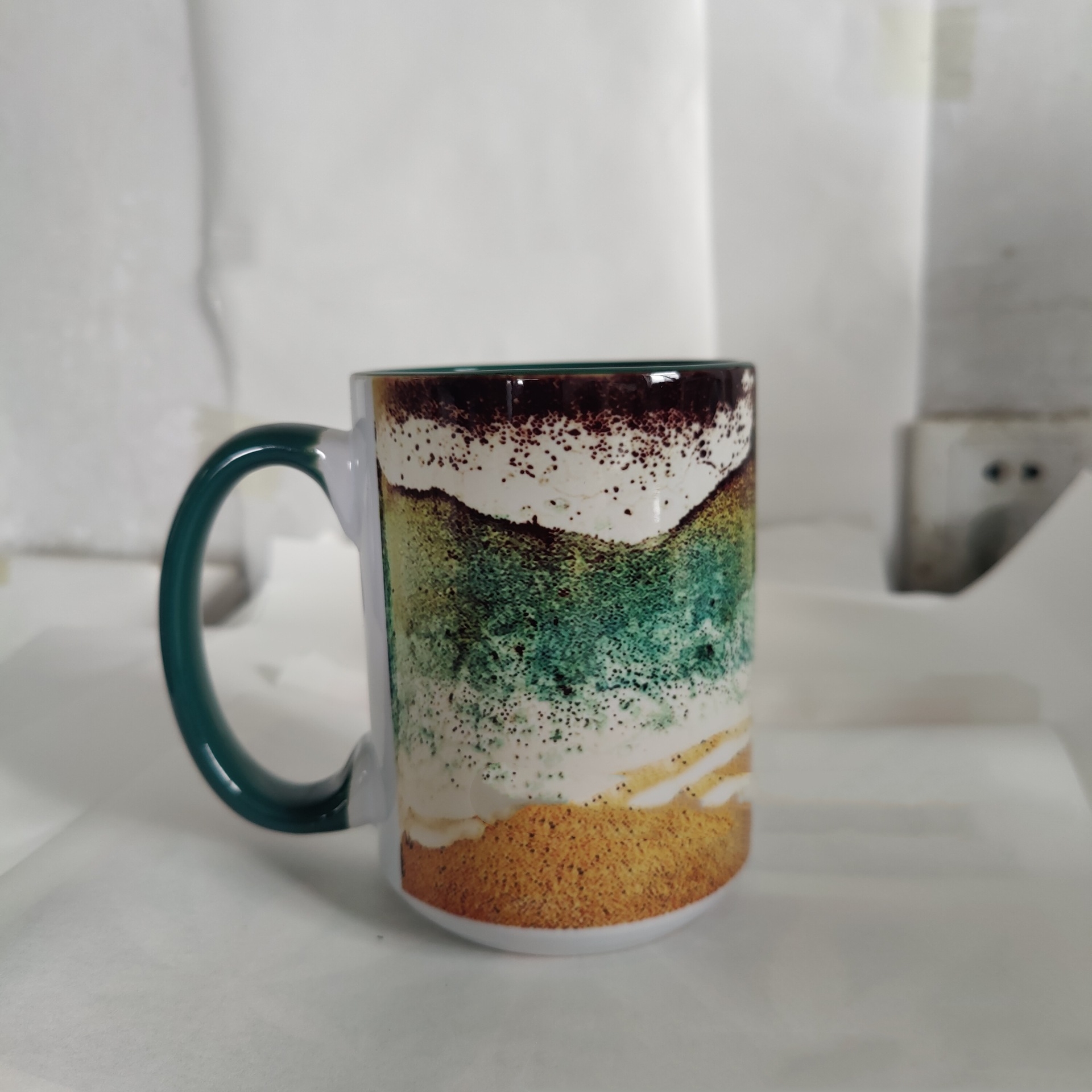 Title 6, Ocean Coastline Mug Coffee Cup Creative Cup