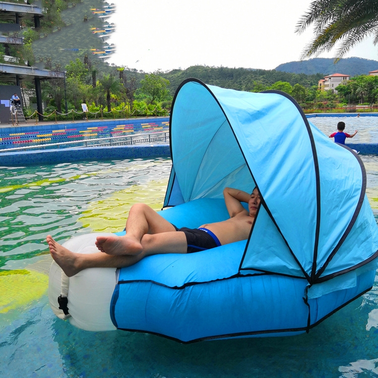 Title 5, New Inflatable Lazy Sofa Mattress Outdoor Beach