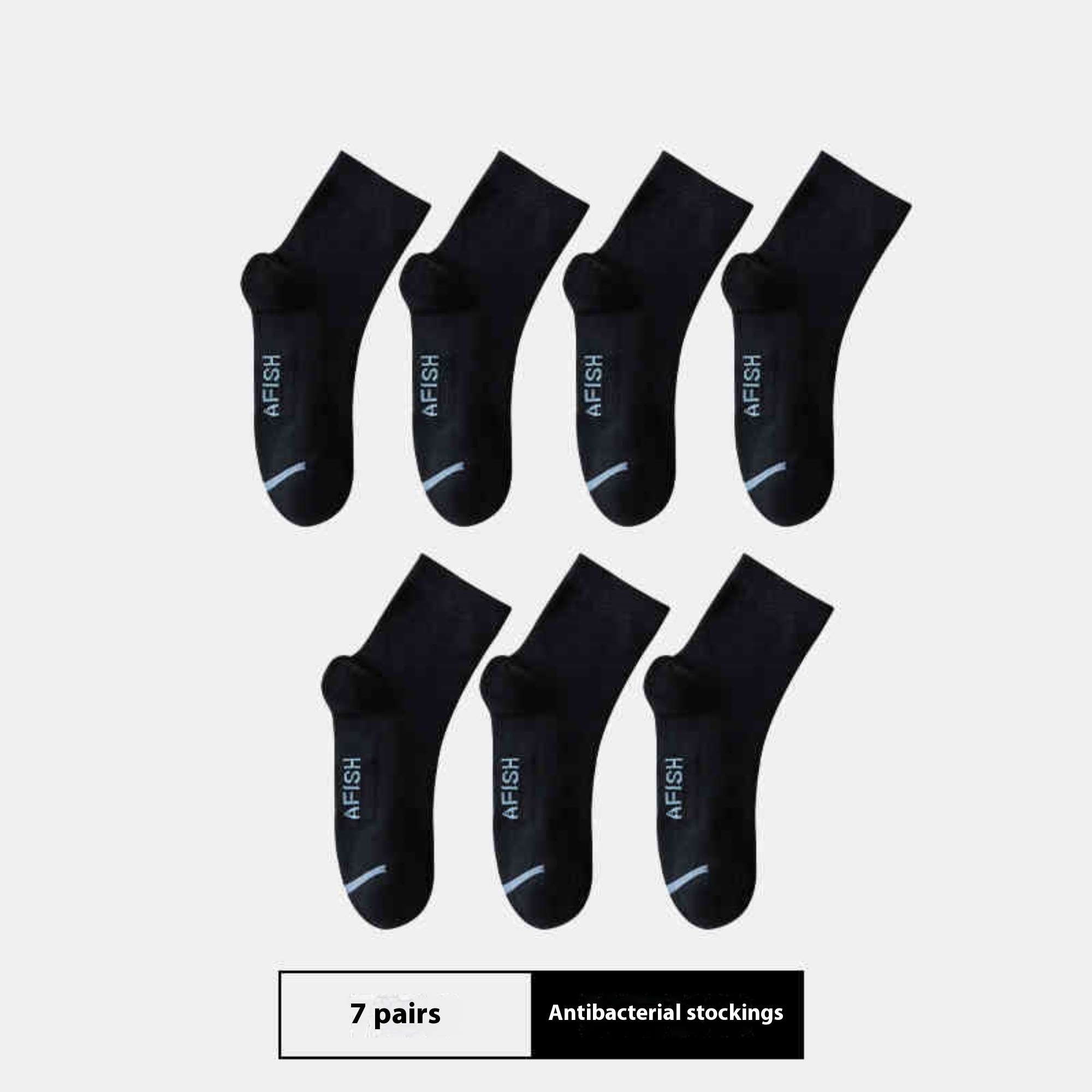 Long socks Black