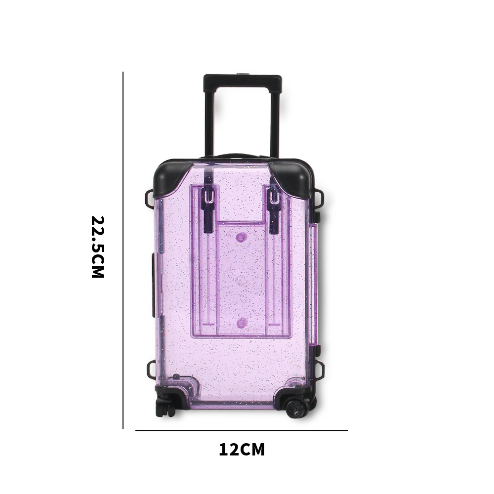 Title 6, Round Trolley Case Play House Toy Accessories