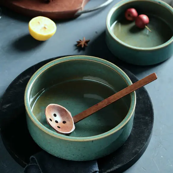 Irregular Blue Rounded Creative Soup Bowl