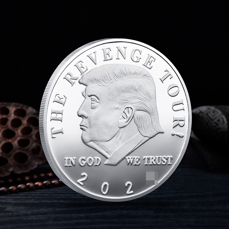 COIN PRESEDENTIAL TRUMP COMMERATIVE COIN KEEP AMERICA GREAT !