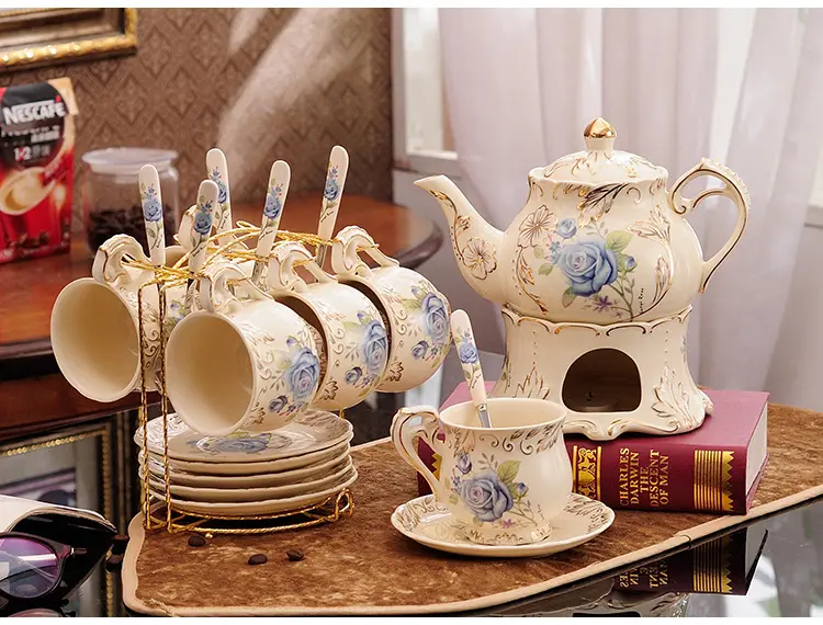 Ceramic Scented Teapot Heat-resistant Candle Heating