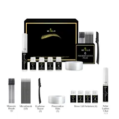 Eyelash Perm Eyebrow Set Keratin Styling - Black - View 1