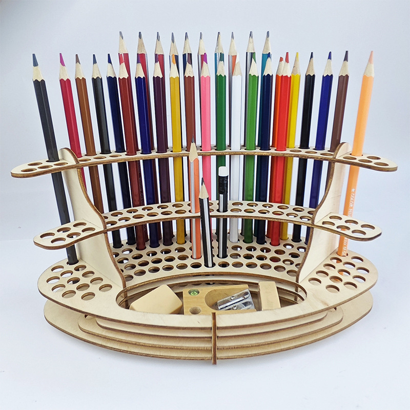 Title 1, DIY Wooden Pencil Holder Storage