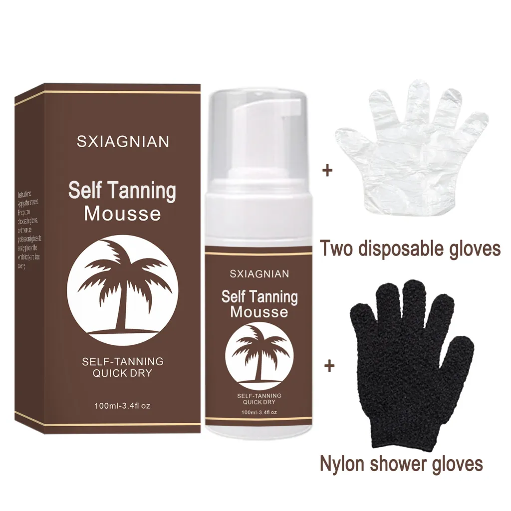 Tanning Mousse Bronzer Moisturizing Without Sun - 100Ml