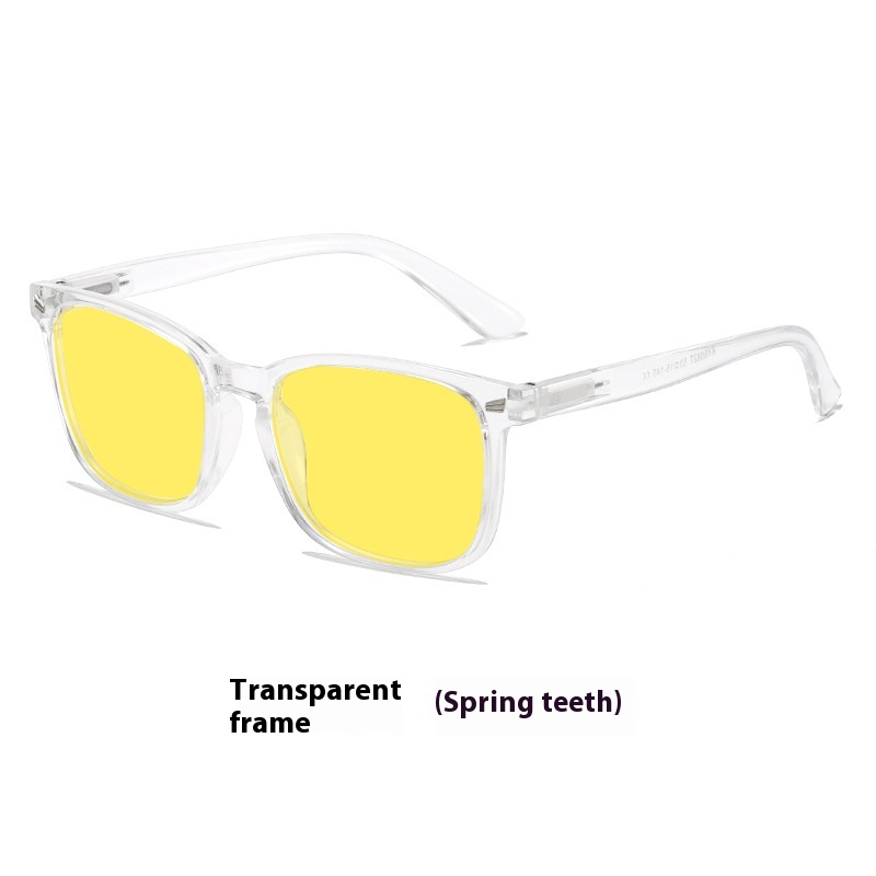 Transparent Frame Spring Teeth