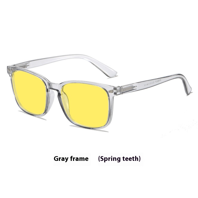 Gray Frame Spring Teeth